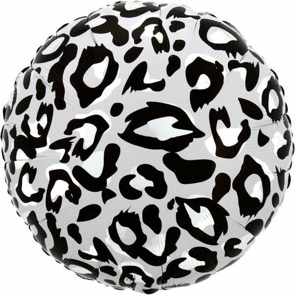 Special Occasion Foil Balloons | Standard Snow Leopard Print Foil Balloon – 45Cm