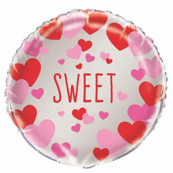 Special Occasion Foil Balloons | Sweet Valentine Foil Balloon – 46Cm