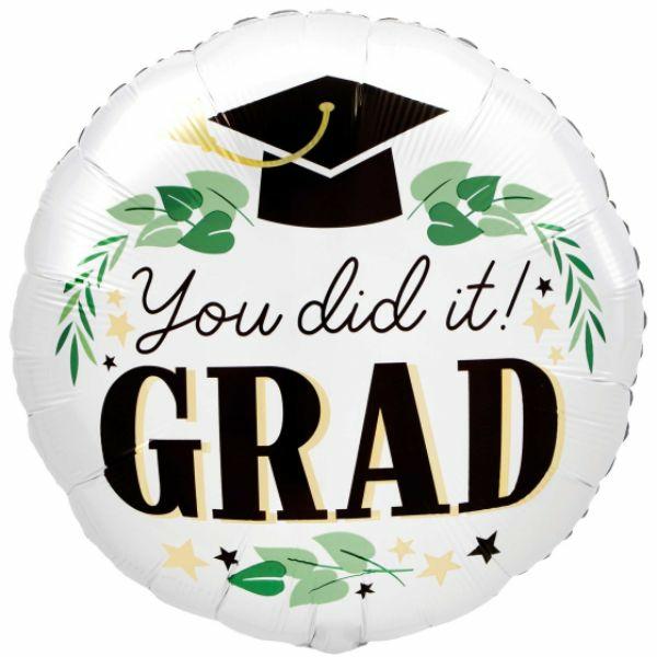 Special Occasion Foil Balloons | You Did It Ivy Satin Graduation Foil Balloon – 45Cm