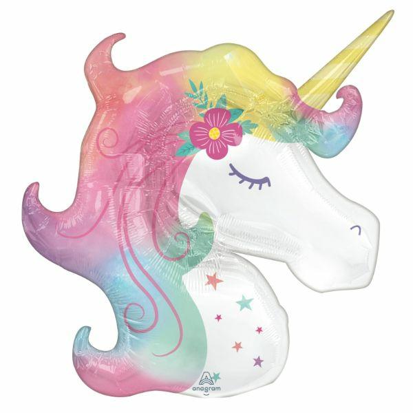 Supershapes | Enchanted Unicorn Foil Balloon – 83Cm X 73Cm