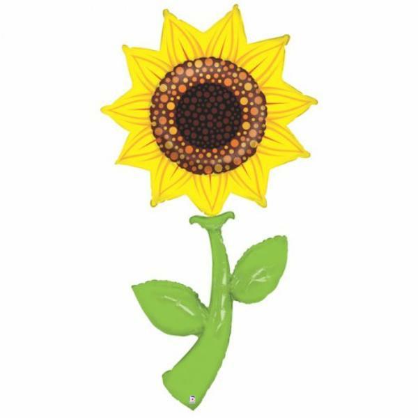 Supershapes | Fresh Picks Sunflower Shape Foil Balloon – 152.4Cm