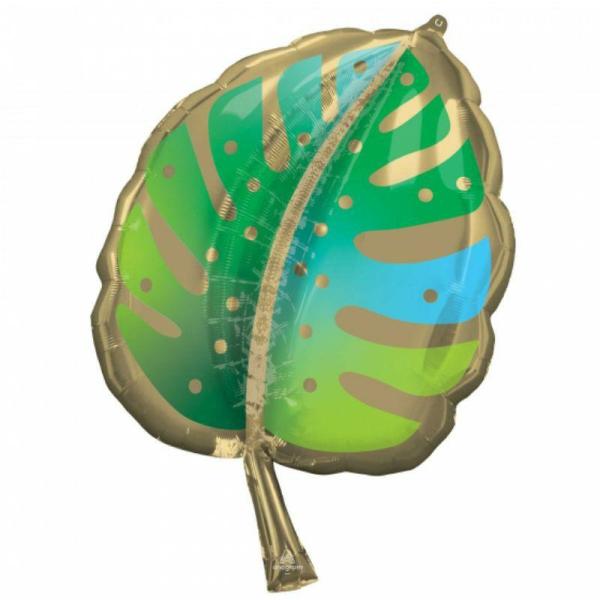 Supershapes | Palm Frond Leaf Foil Balloon – 55Cm X 76Cm