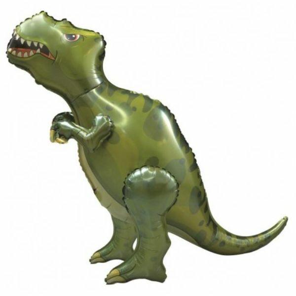 Supershapes | Tyrannosaurus Rex Shape Standing Air Foil Balloon – 66Cm X 83Cm X 33Cm