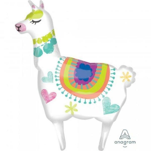 Supershapes | Xl Llama Foil Balloon – 71Cm X 91Cm