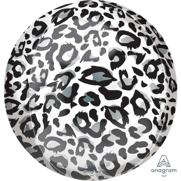 Orbz Foil Balloons | Orbz Snow Leopard Foil Balloon – 38Cm X 40Cm