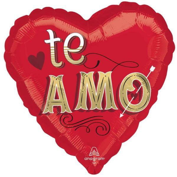 Special Occasion Foil Balloons | Std Hx Just My Type Te Amo S40