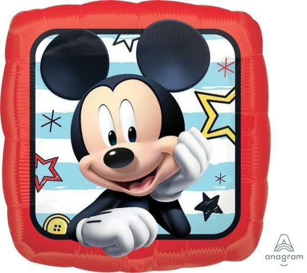 Character & Themed Foil Balloons | Mickey Roadster Racers Square Foil Balloon – 45Cm