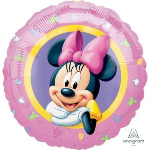 Character & Themed Foil Balloons | Pink Minnie Portrait Foil Balloon – 45Cm