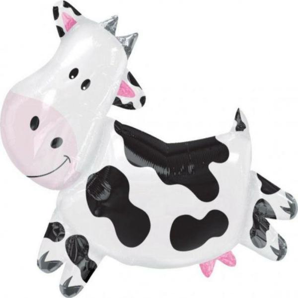 Supershapes | Cow Foil Balloon – 76Cm X 71Cm