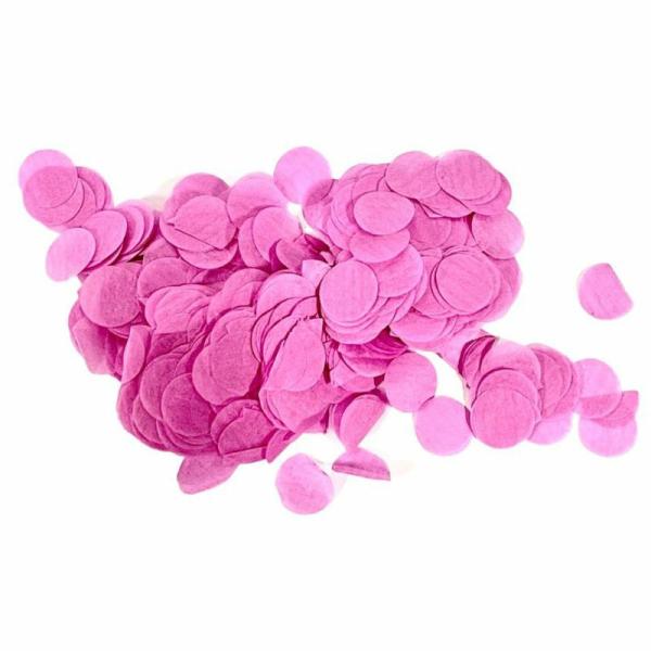 Balloon Confetti & Stuffings | Mid Pink 2Cm Paper Confetti – 20G