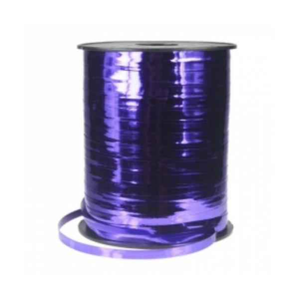 Balloon Ribbons | Metallic Purple Ribbon Spool – 5Mm X 457M