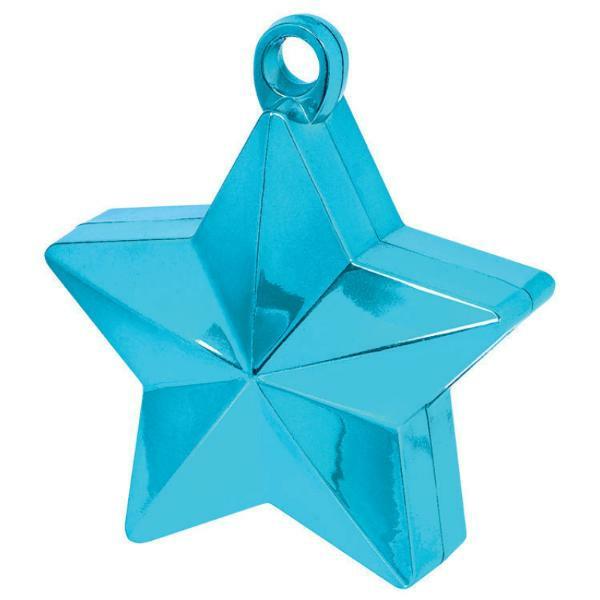 Balloon Weights | Caribbean Blue Star Balloon Weight – 170G