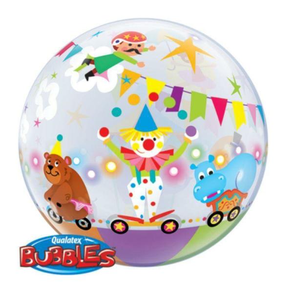 Printed Bubble Balloons | Circus Parade Bubble Balloon – 55Cm